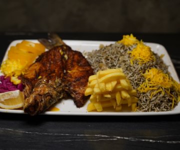 Baghali Polo Mahi
